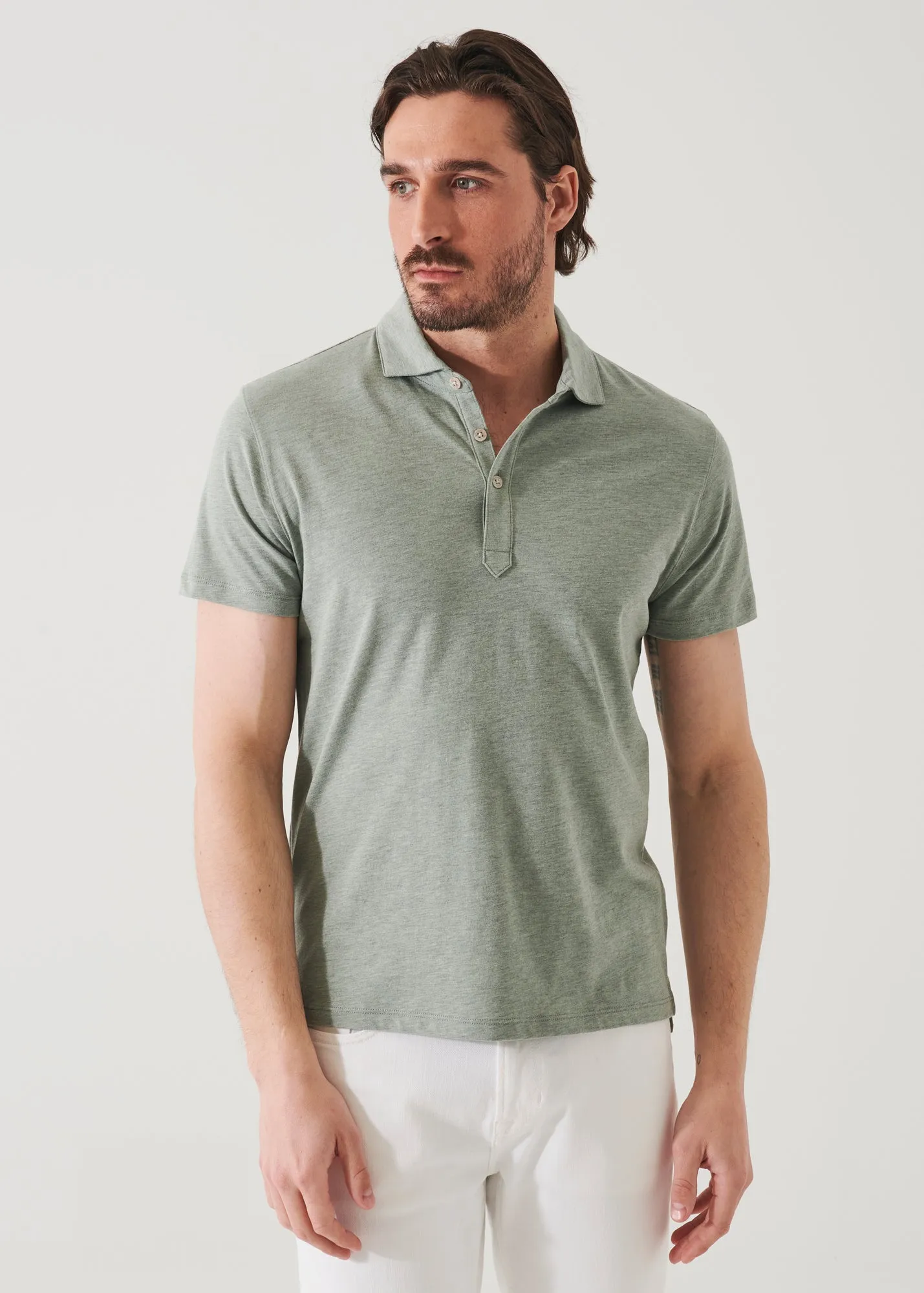 PIMA COTTON STRETCH OVERDYE POLO