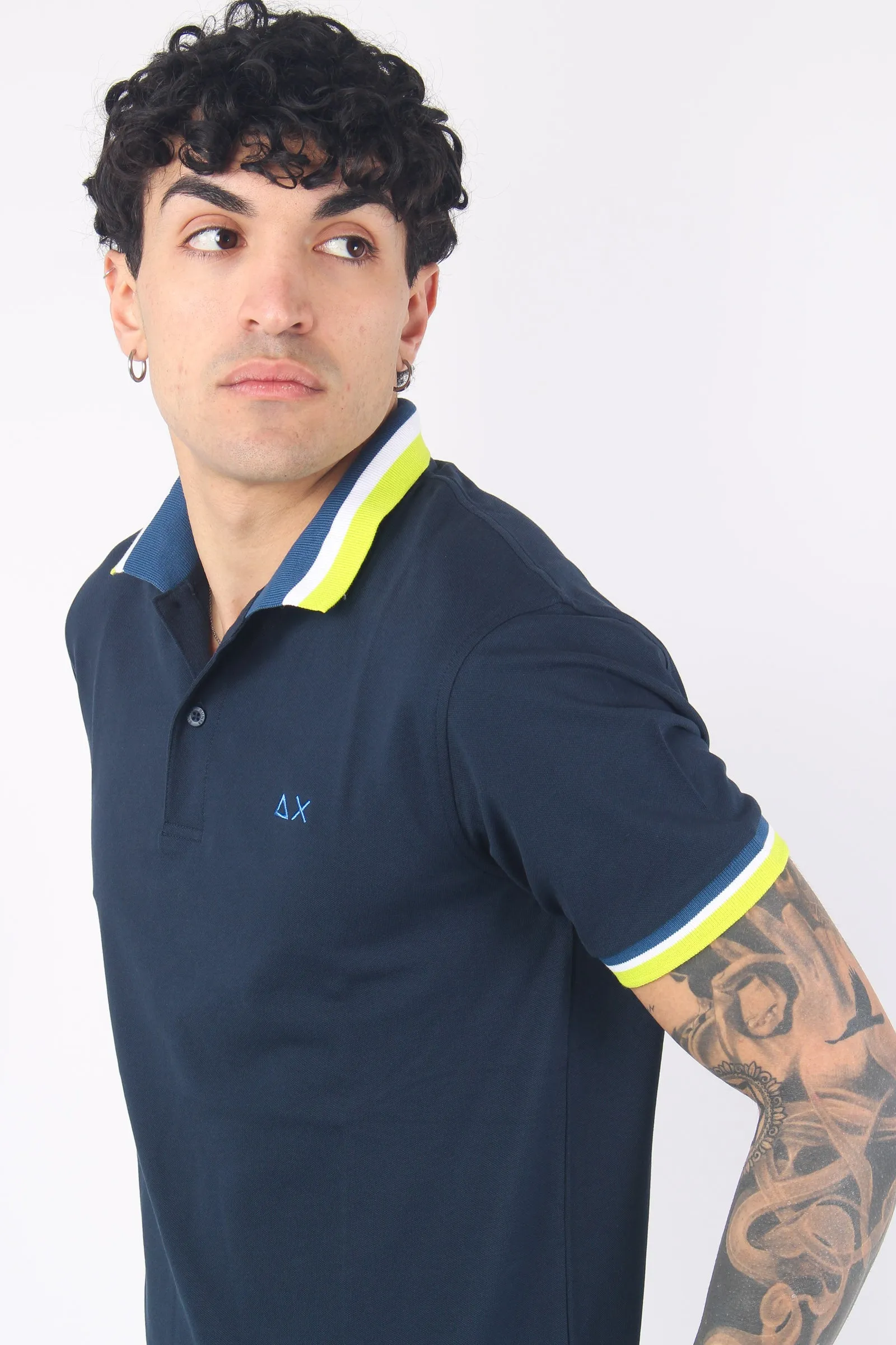 Polo Colletto Riga Navy Blue