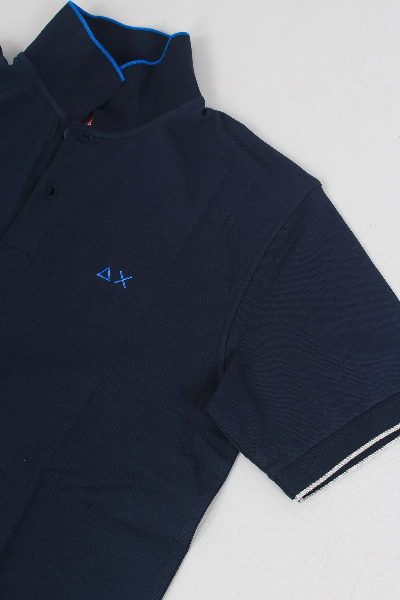 Polo Profilo Sottile Navy Blue