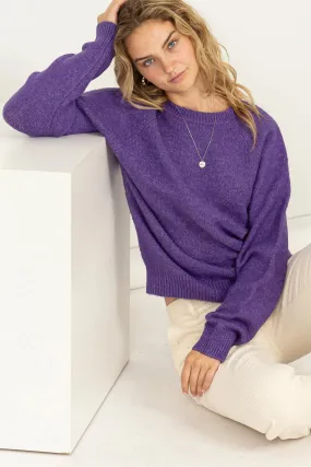 Regan Purple Sweater