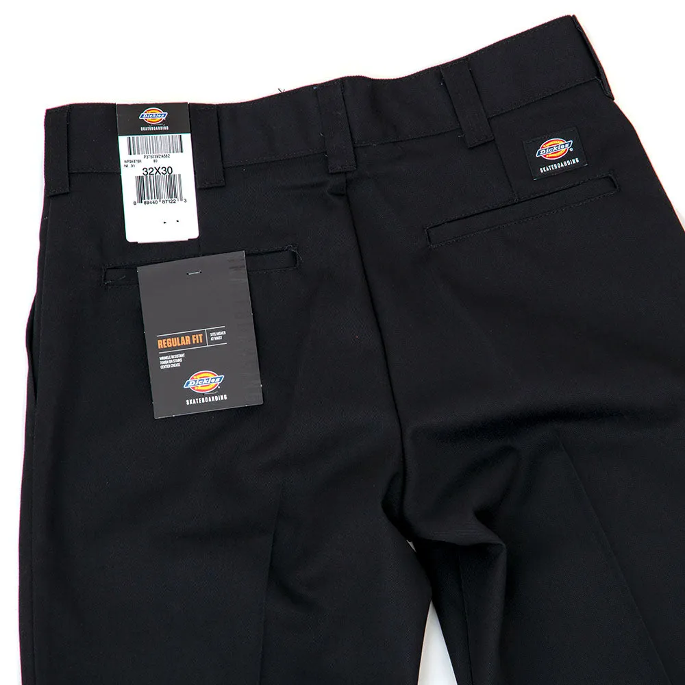 Regular Straight Skate Pant (Black)