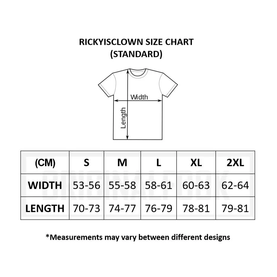 Rickyisclown [RIC] Mamba Embossed Smiley Tee Red [R4220222B-N5]