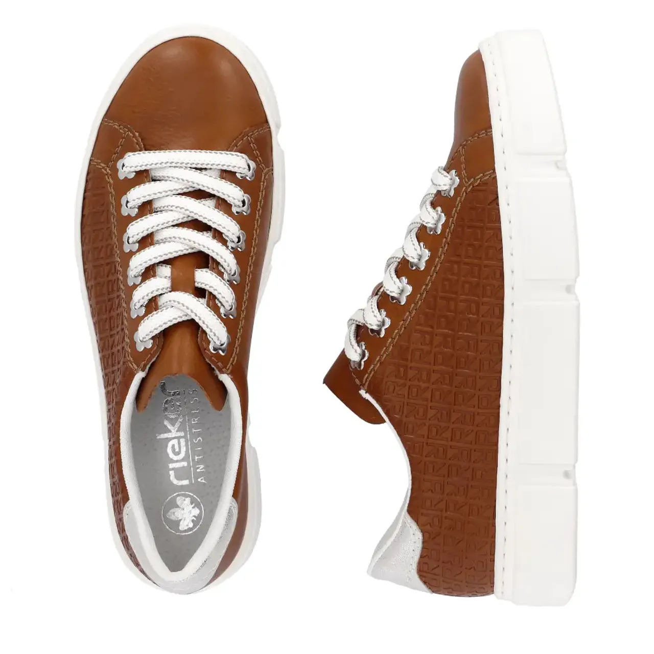 Rieker N5906-24 Wood Brown Sneaker