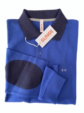 SOLO TG. S – SUN68 Polo – Polo MANICA LUNGA in Cotone