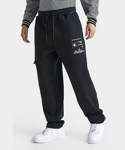 Sonneti Men's Flex Fleece Cargo Sweatpants