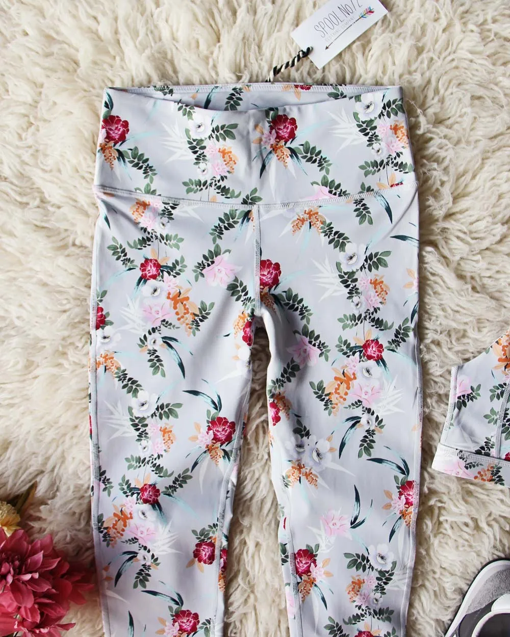 Sporty Gym Leggings in Floral