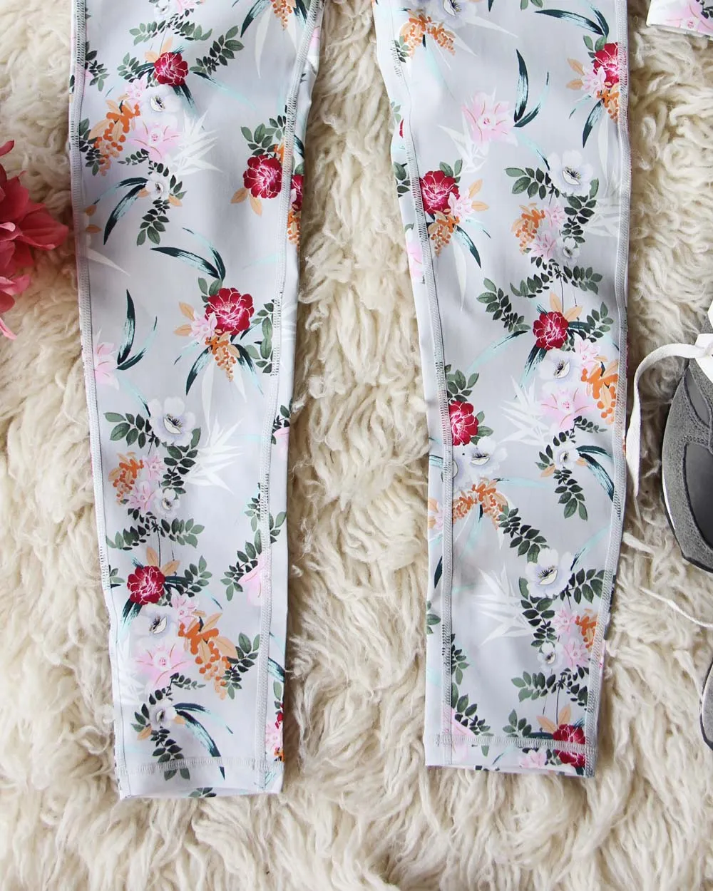 Sporty Gym Leggings in Floral