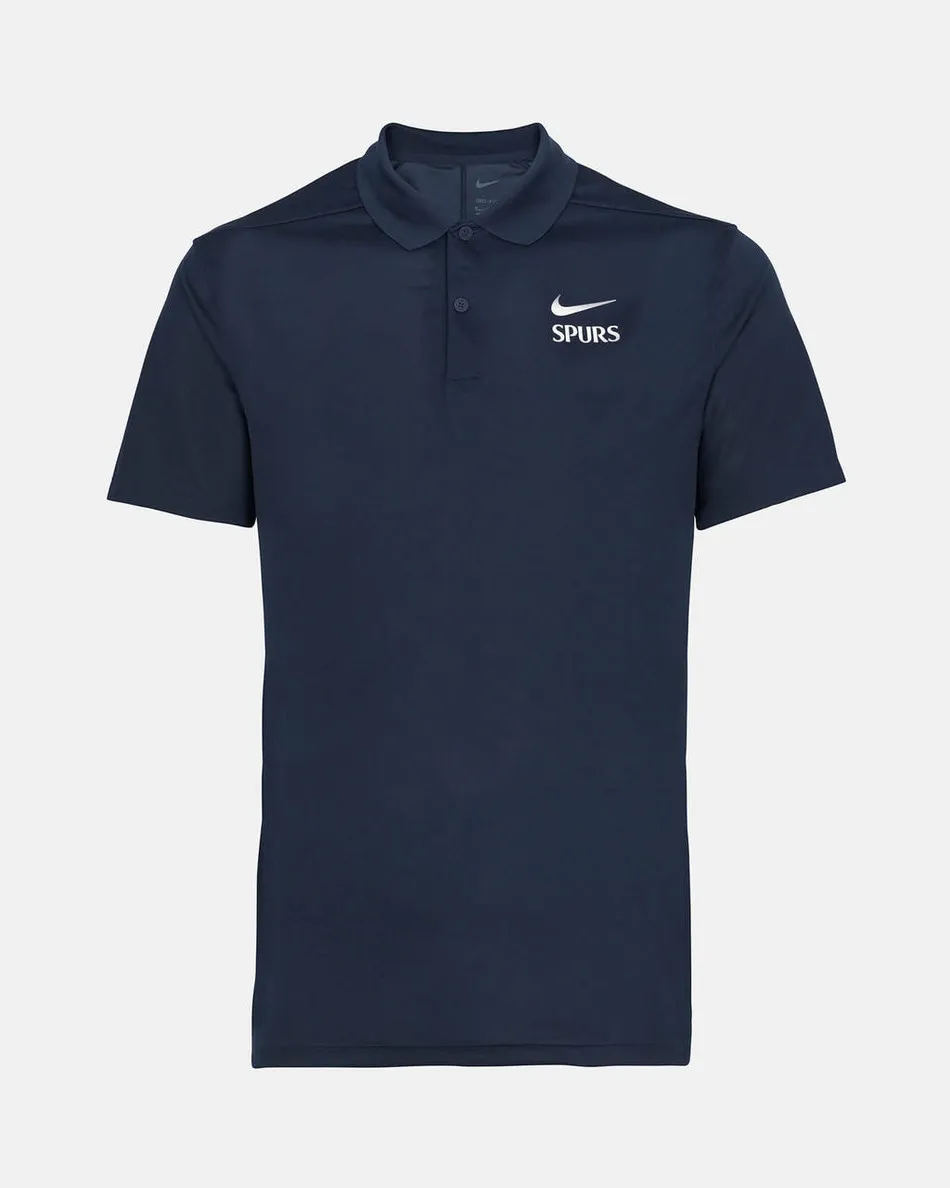 Spurs Nike Mens Navy Victory Golf Polo