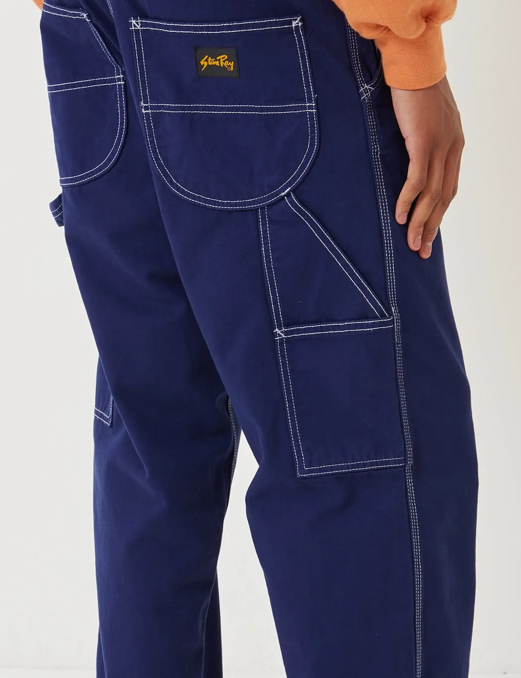 Stan Ray 80's Painter Pant Overdye (Straight) - Navy Blue