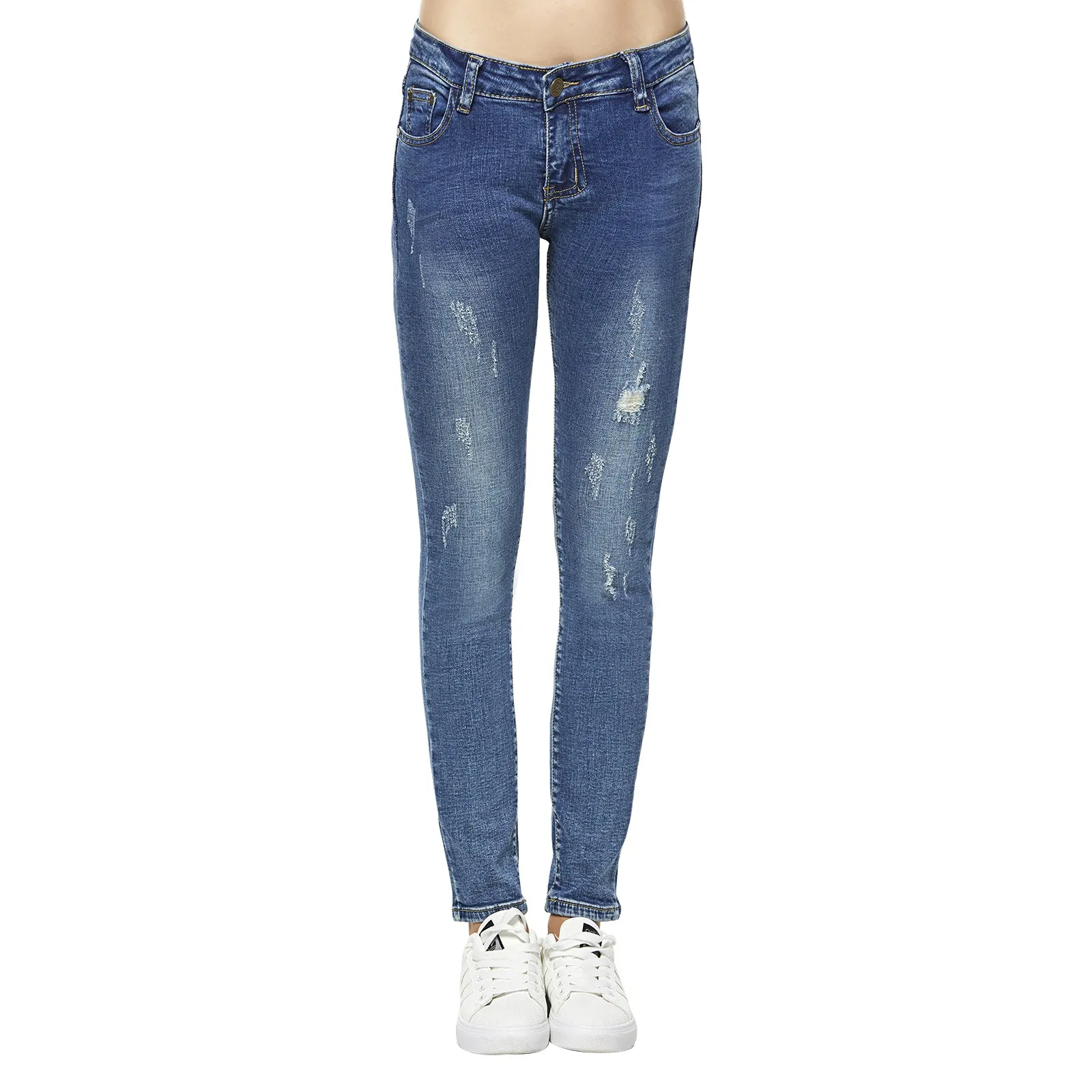 Stretch Skinny distressed Jeans