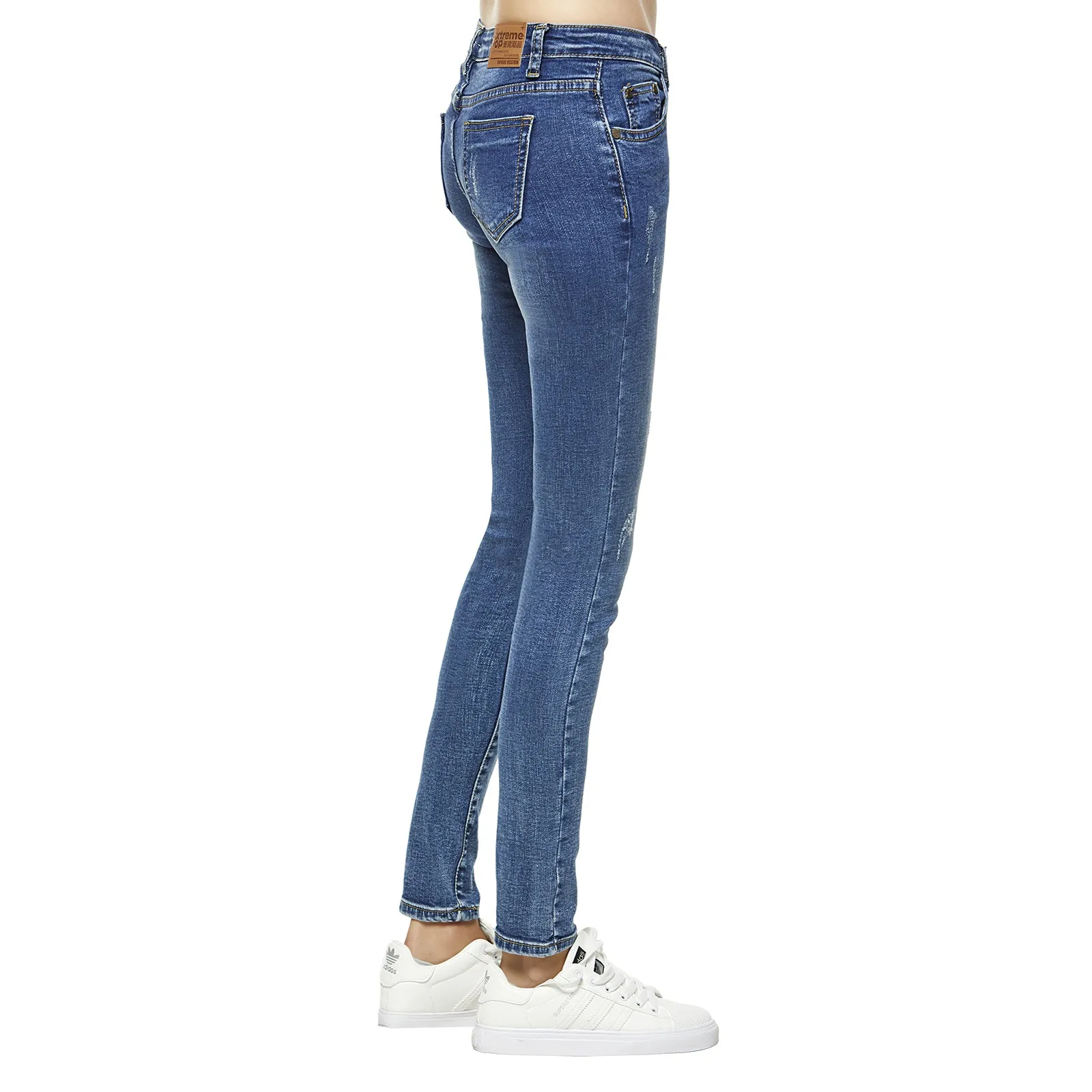 Stretch Skinny distressed Jeans