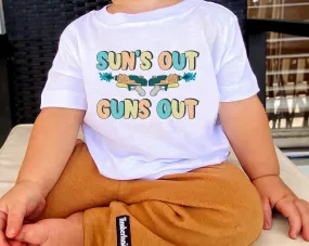 Suns out Guns out tee