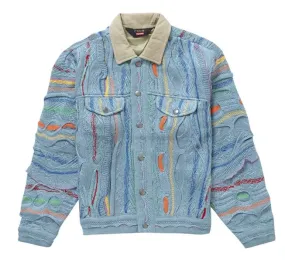 Supreme Coogi Trucker Jacket - Blue