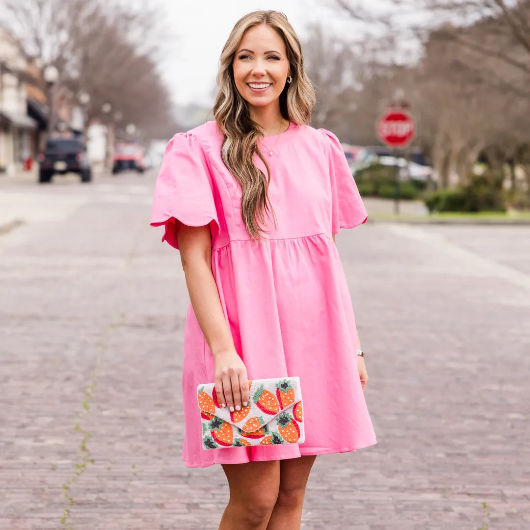 Sweet New Days Dress, Pink