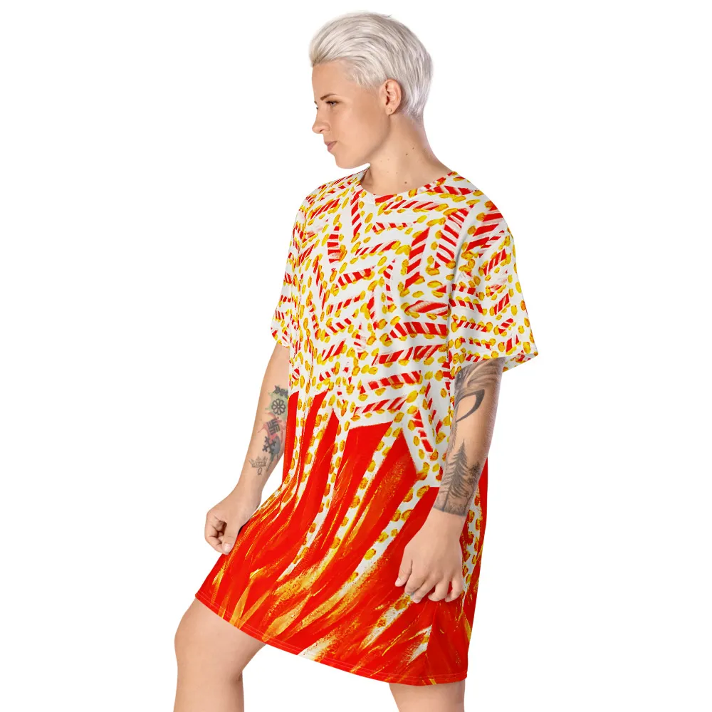 T-shirt dress – The Power of Sunrise