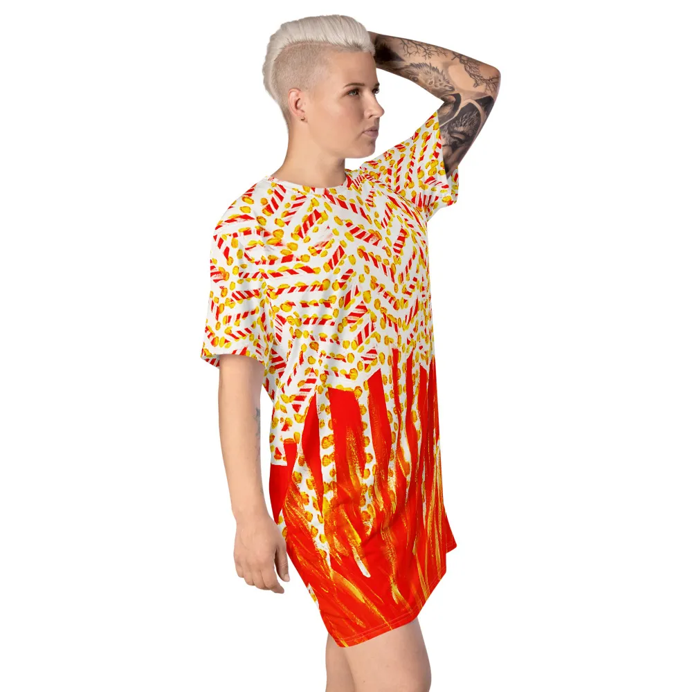 T-shirt dress – The Power of Sunrise