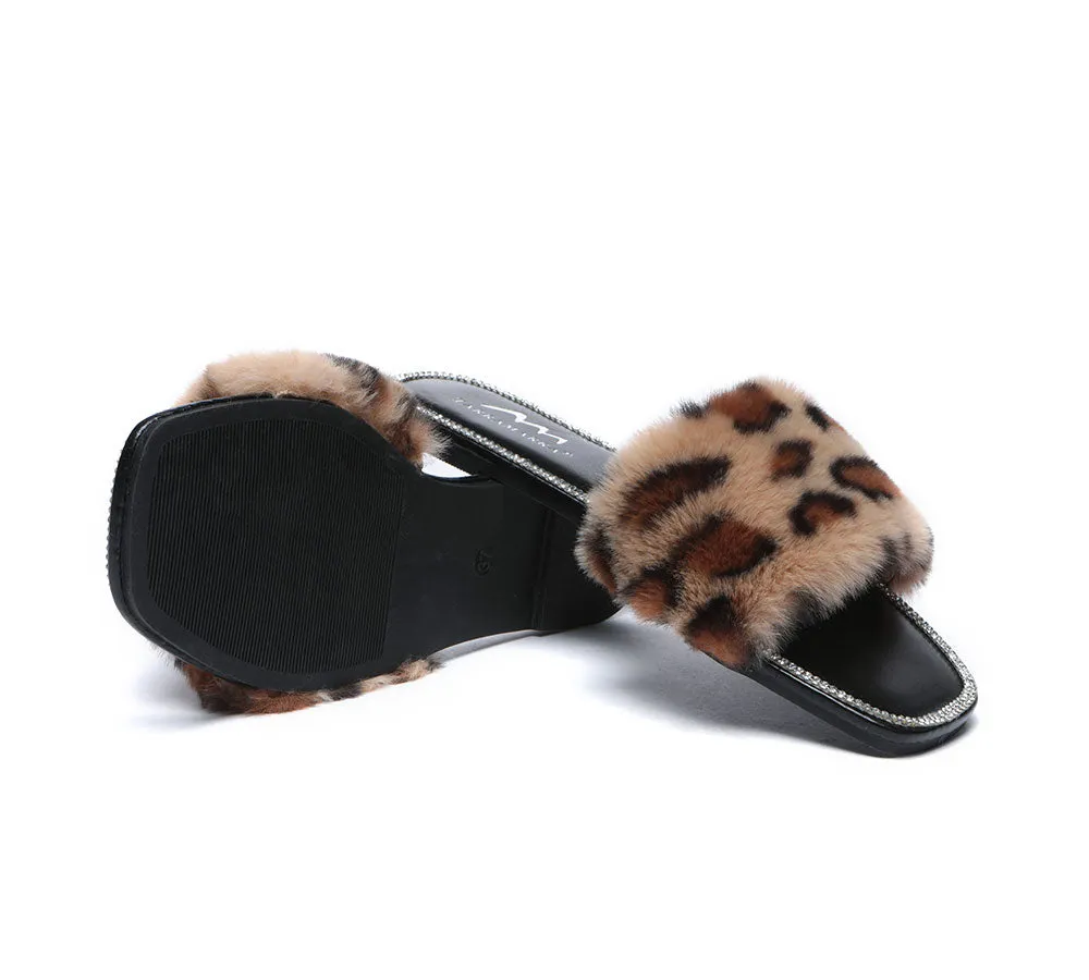 TARRAMARRA Fluffy Diamante Women Sandals