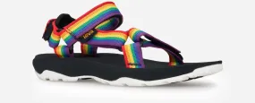 Teva Big Kids Hurricane XLT 2 Velcro Water Sandal- Rainbow Black