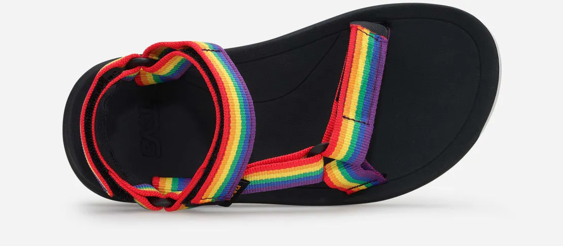 Teva Big Kids Hurricane XLT 2 Velcro Water Sandal- Rainbow Black