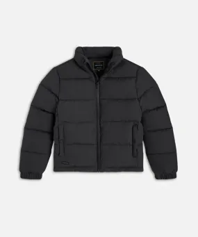 The Deansgate Puffer Jacket - Washed Black