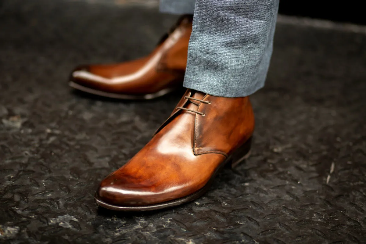 The Newman Chukka Boot - Brown