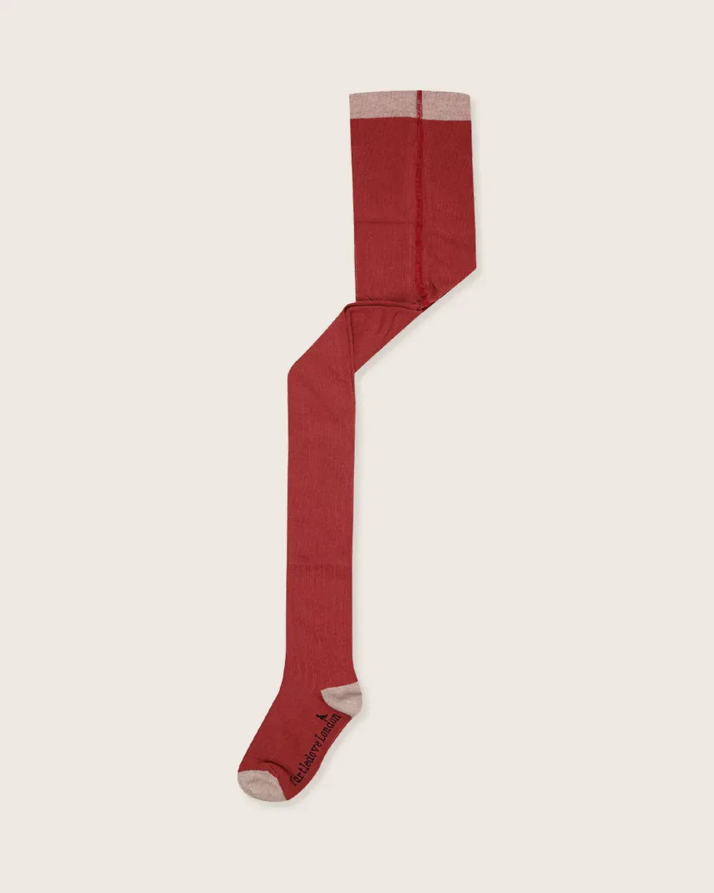 The Rib Tights - Burgundy - KIDS