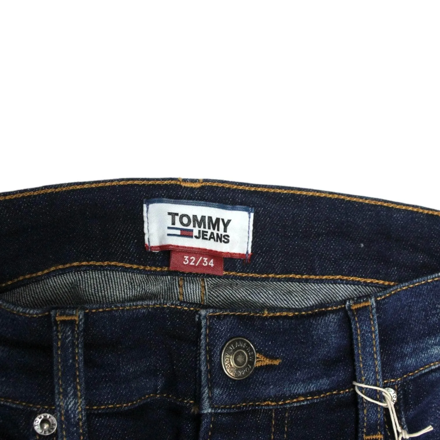 Tommy Hilfiger Blue Straight Fit Jeans