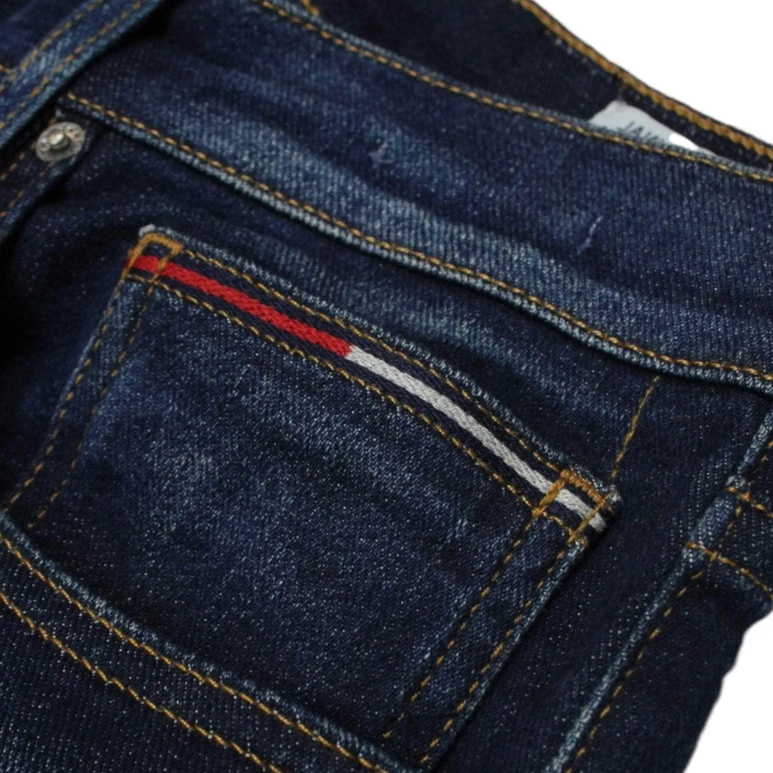 Tommy Hilfiger Blue Straight Fit Jeans