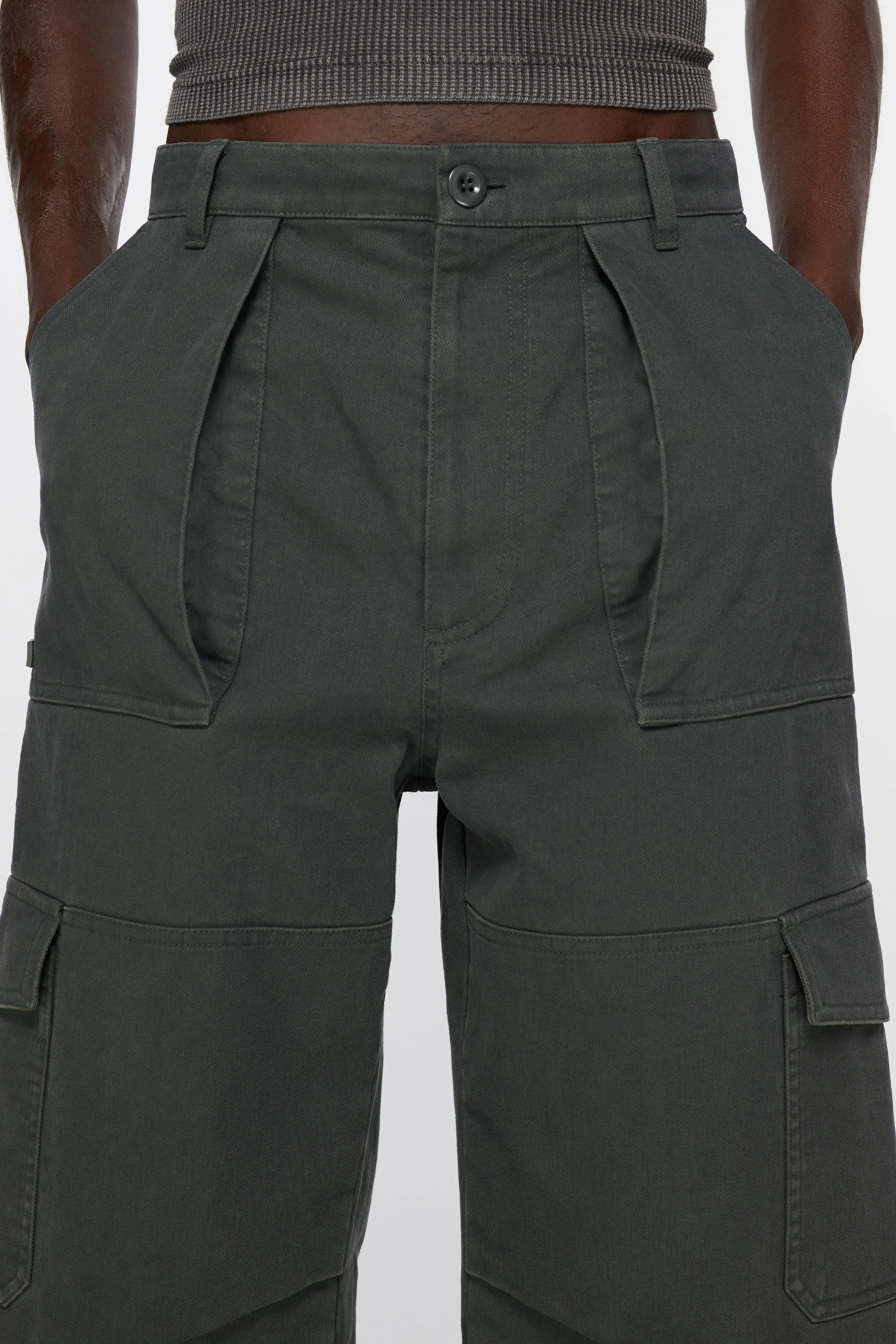 Twill trousers