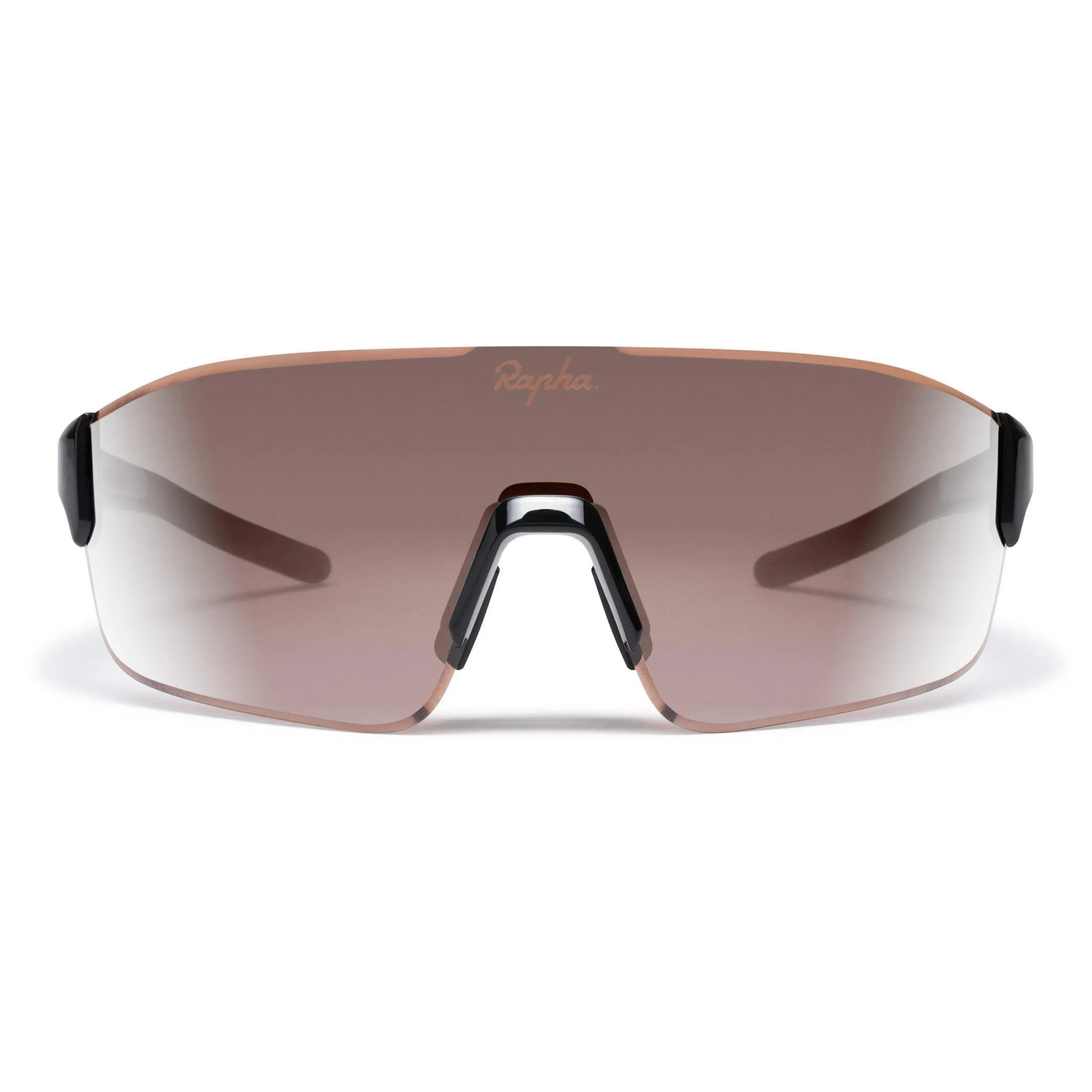 Unisex Rapha Pro Team Frameless Glasses - White / Pink | Cycling Eyewear UK