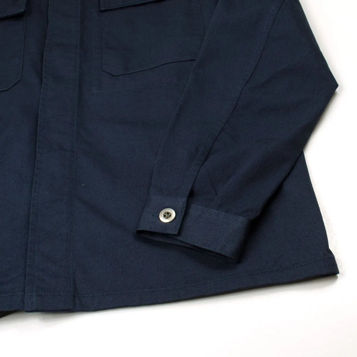 Universal Works - MW Chore Overshirt Twill - Navy