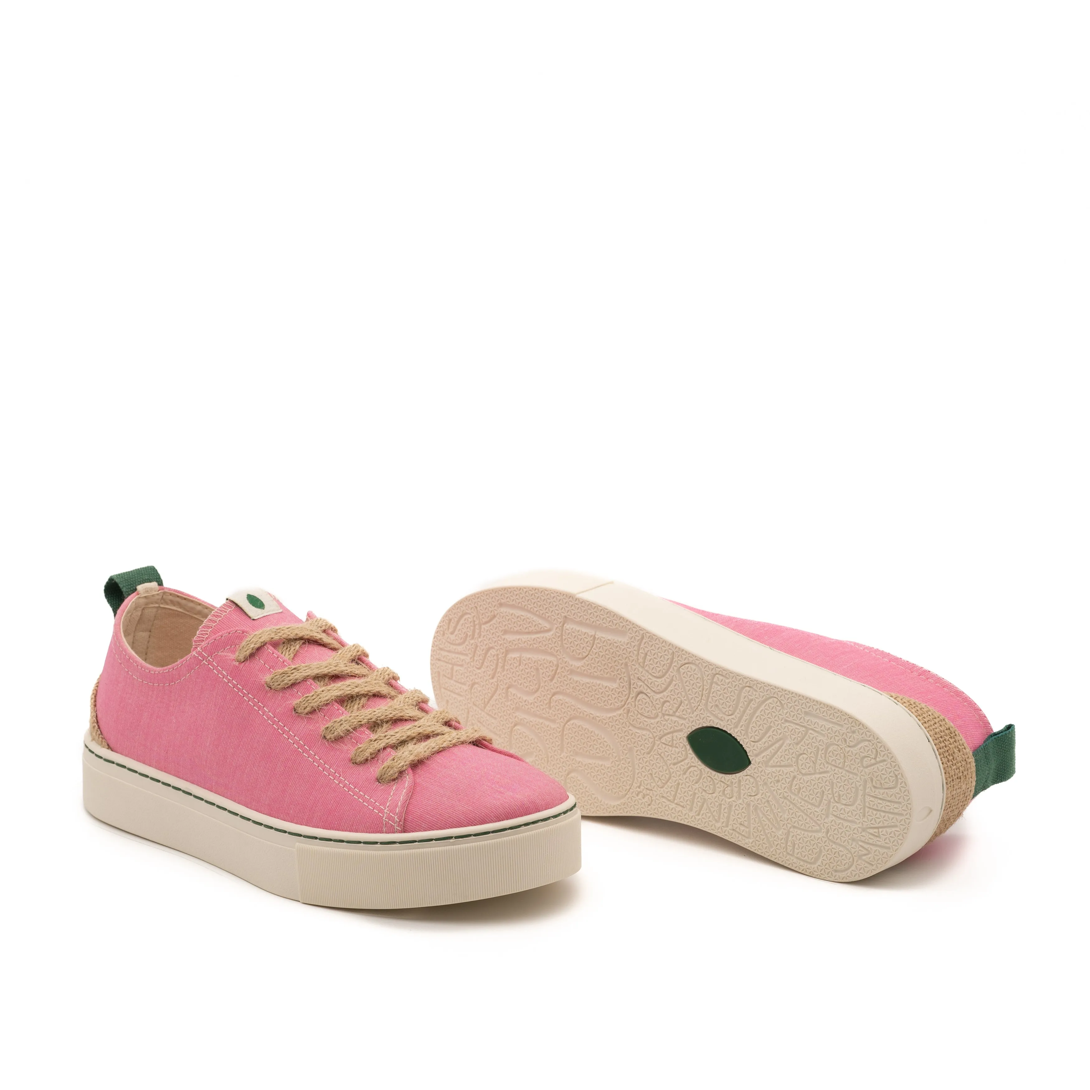 Vegan sneaker fuchsia COR011