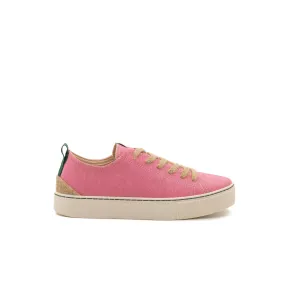 Vegan sneaker fuchsia COR011