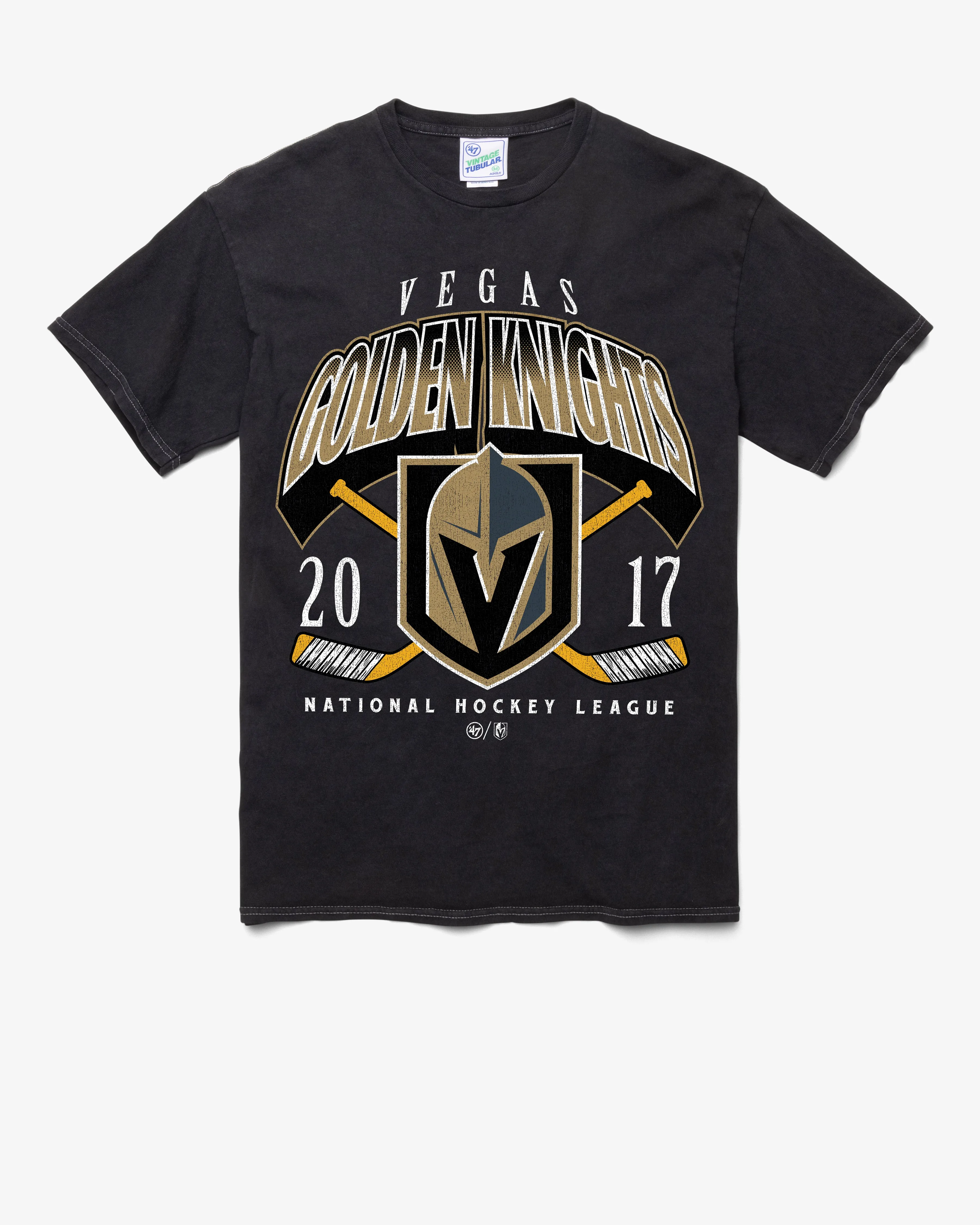 VEGAS GOLDEN KNIGHTS LOCKER VINTAGE '47 TUBULAR TEE