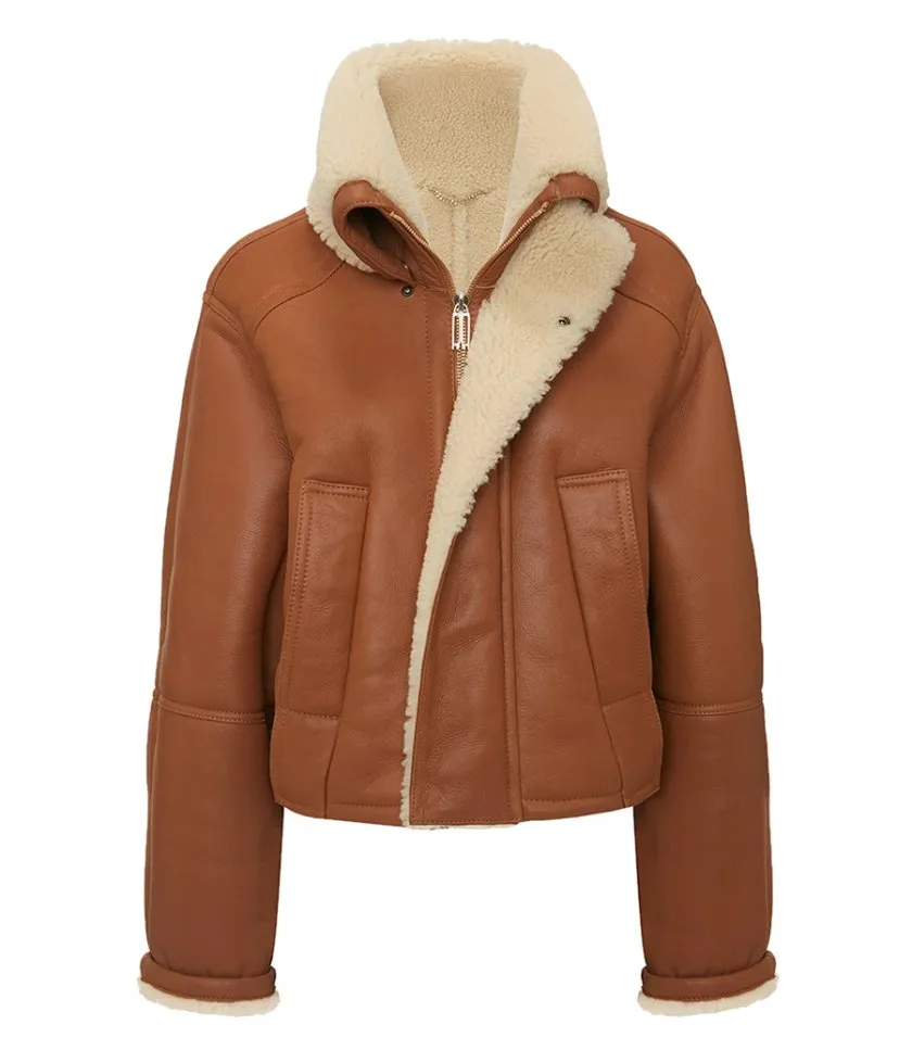 VICTORIA BECKHAMSHEARLING PEA COAT