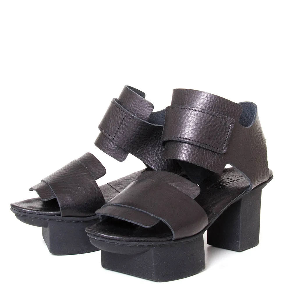 Visor Women's Platform Leather Sandal