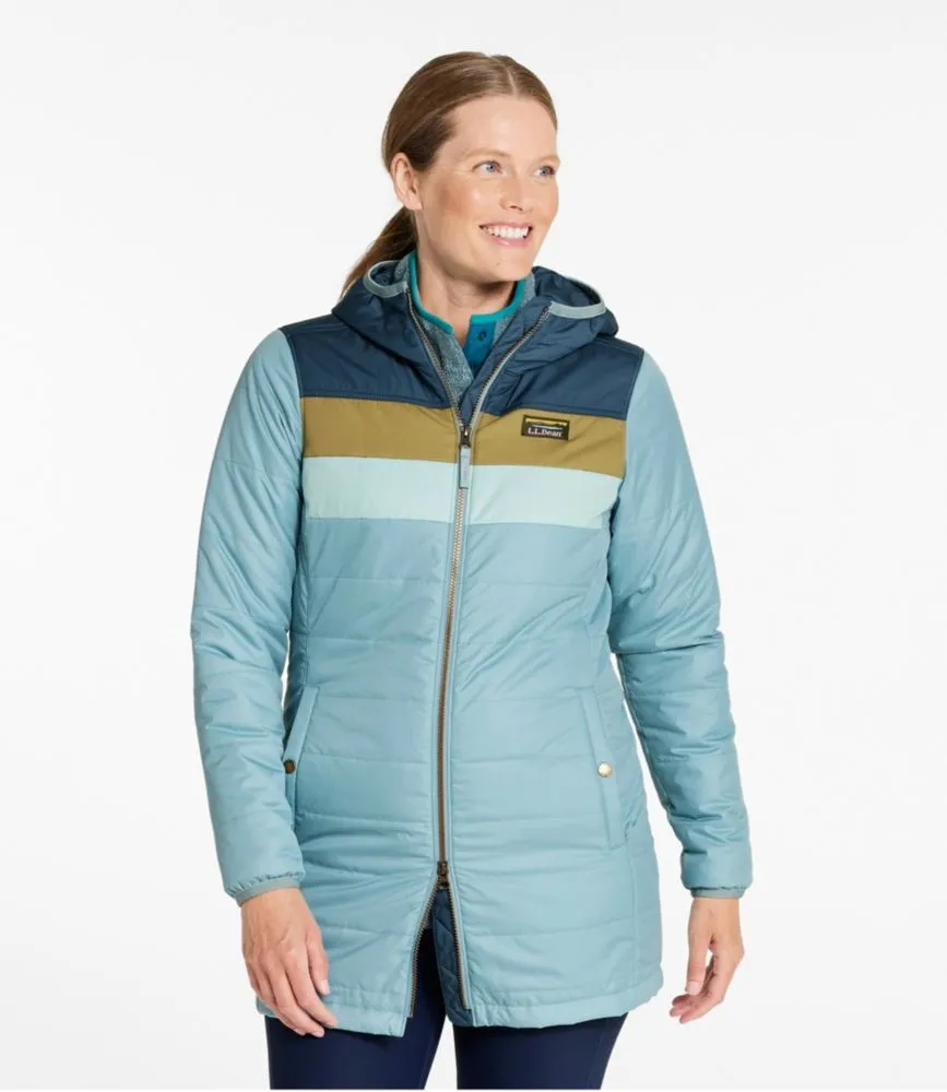 Women's Mountain Classic Puffer Coat, Colorblock