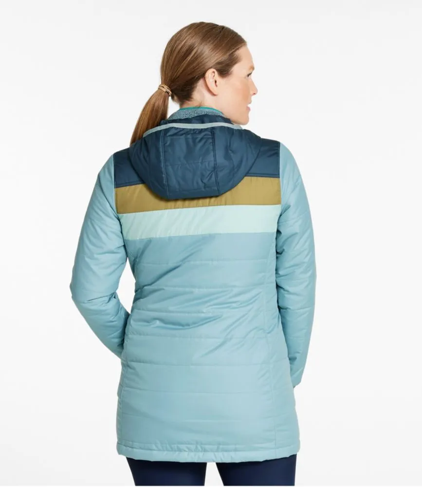 Women's Mountain Classic Puffer Coat, Colorblock