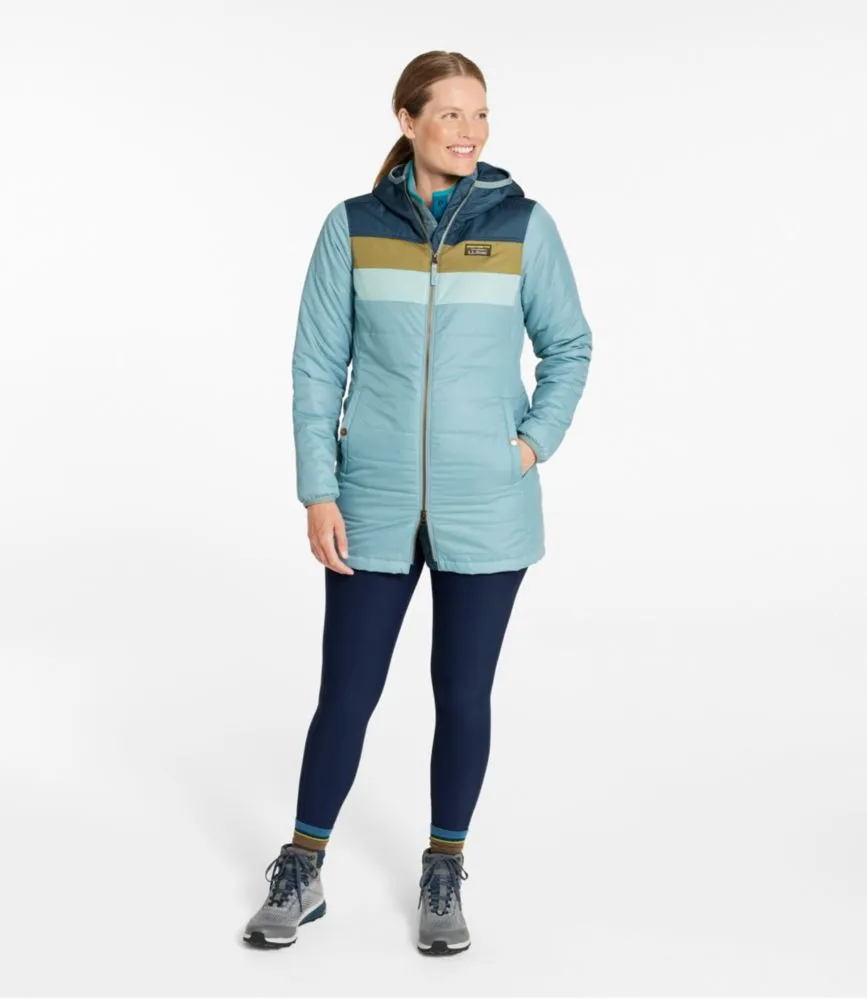 Women's Mountain Classic Puffer Coat, Colorblock