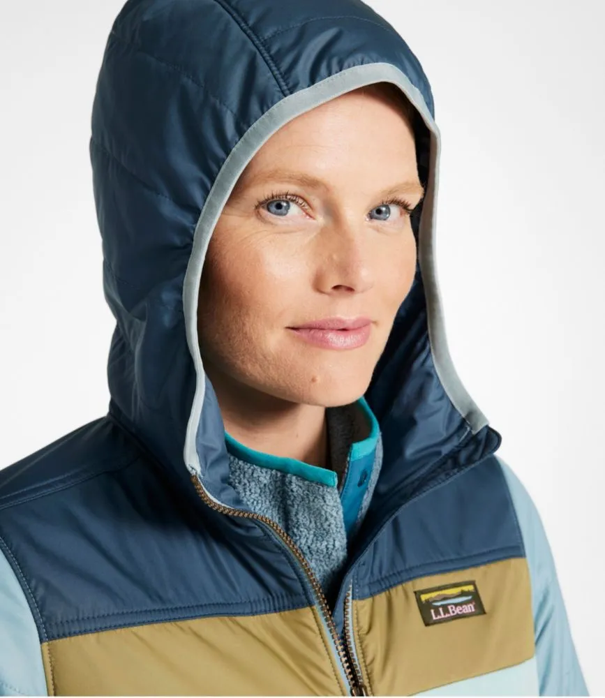 Women's Mountain Classic Puffer Coat, Colorblock