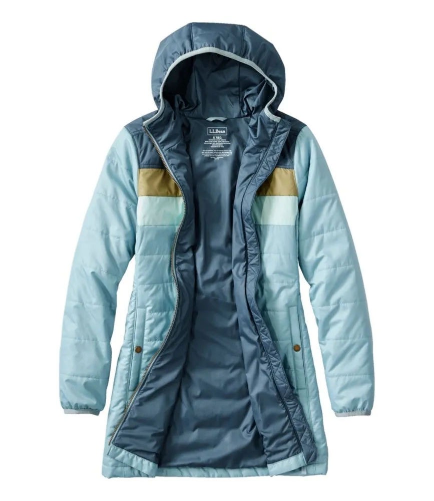 Women's Mountain Classic Puffer Coat, Colorblock