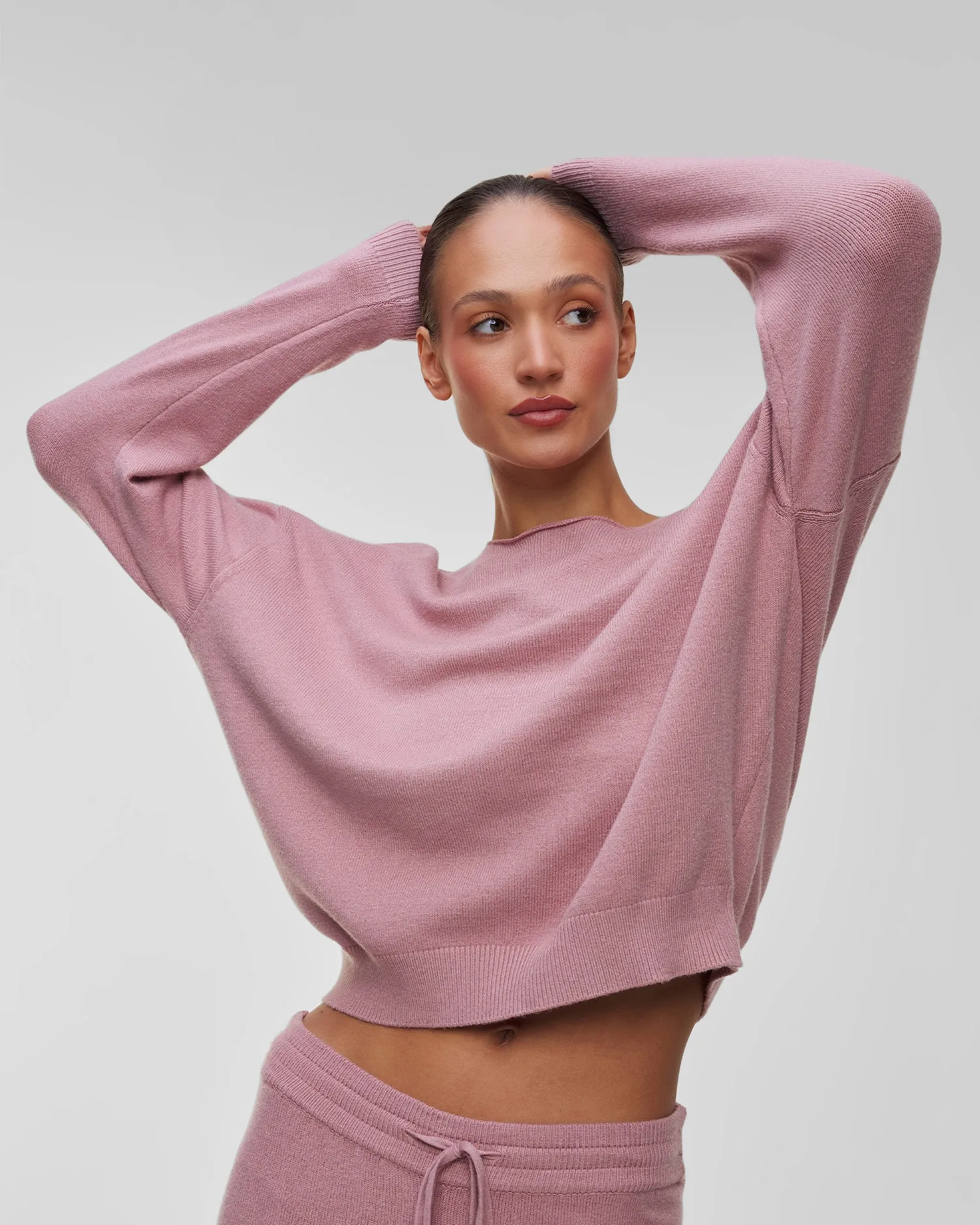 Women’s pink viscose sweater Deha A00720-26310