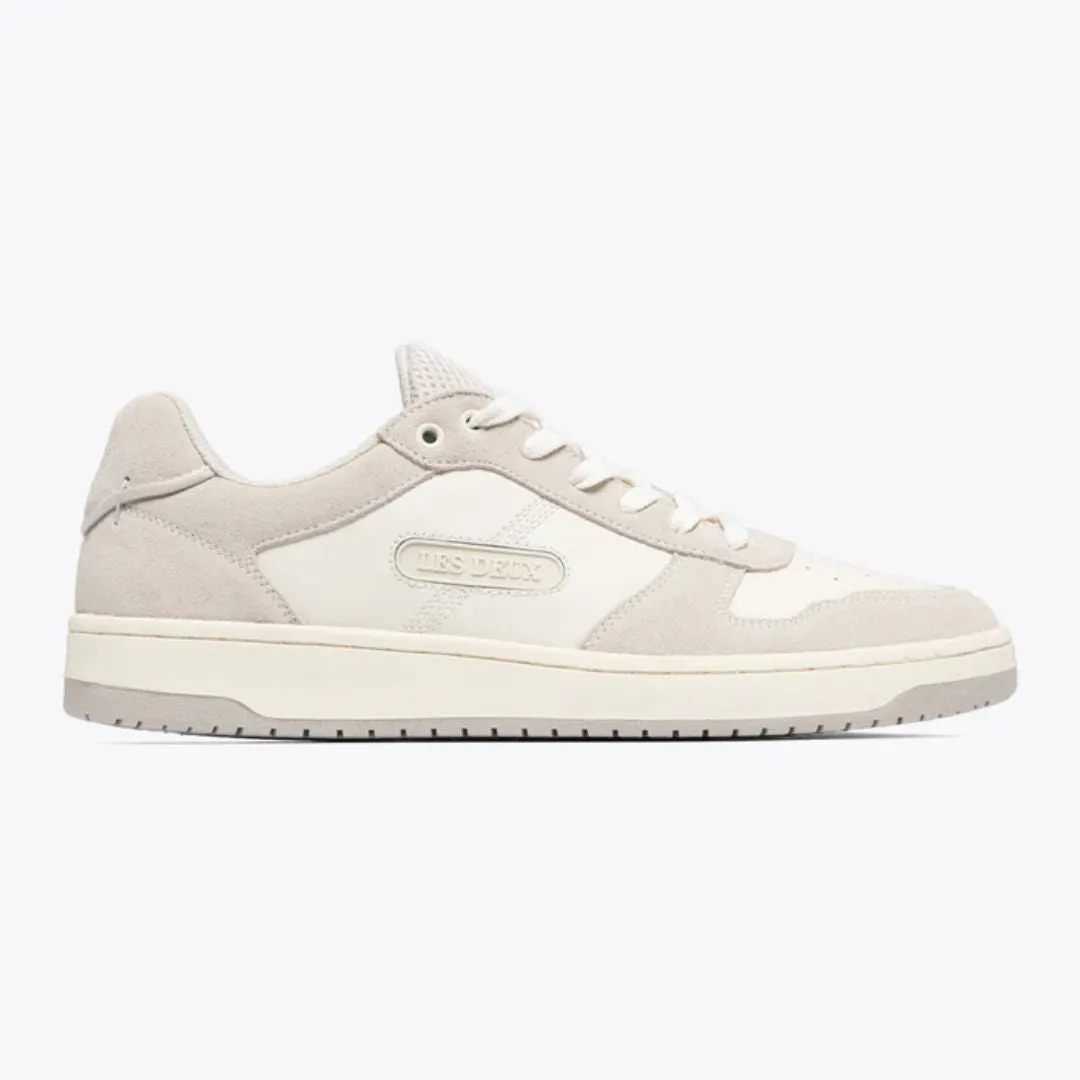 Wright Basketball Sneaker (White + Light Gray)