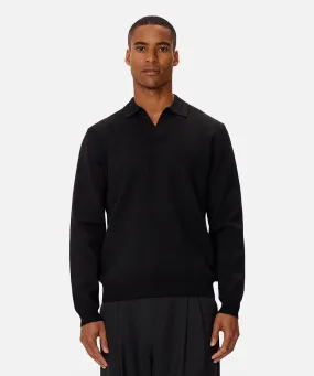 Wynslow Polo Sweater - Black