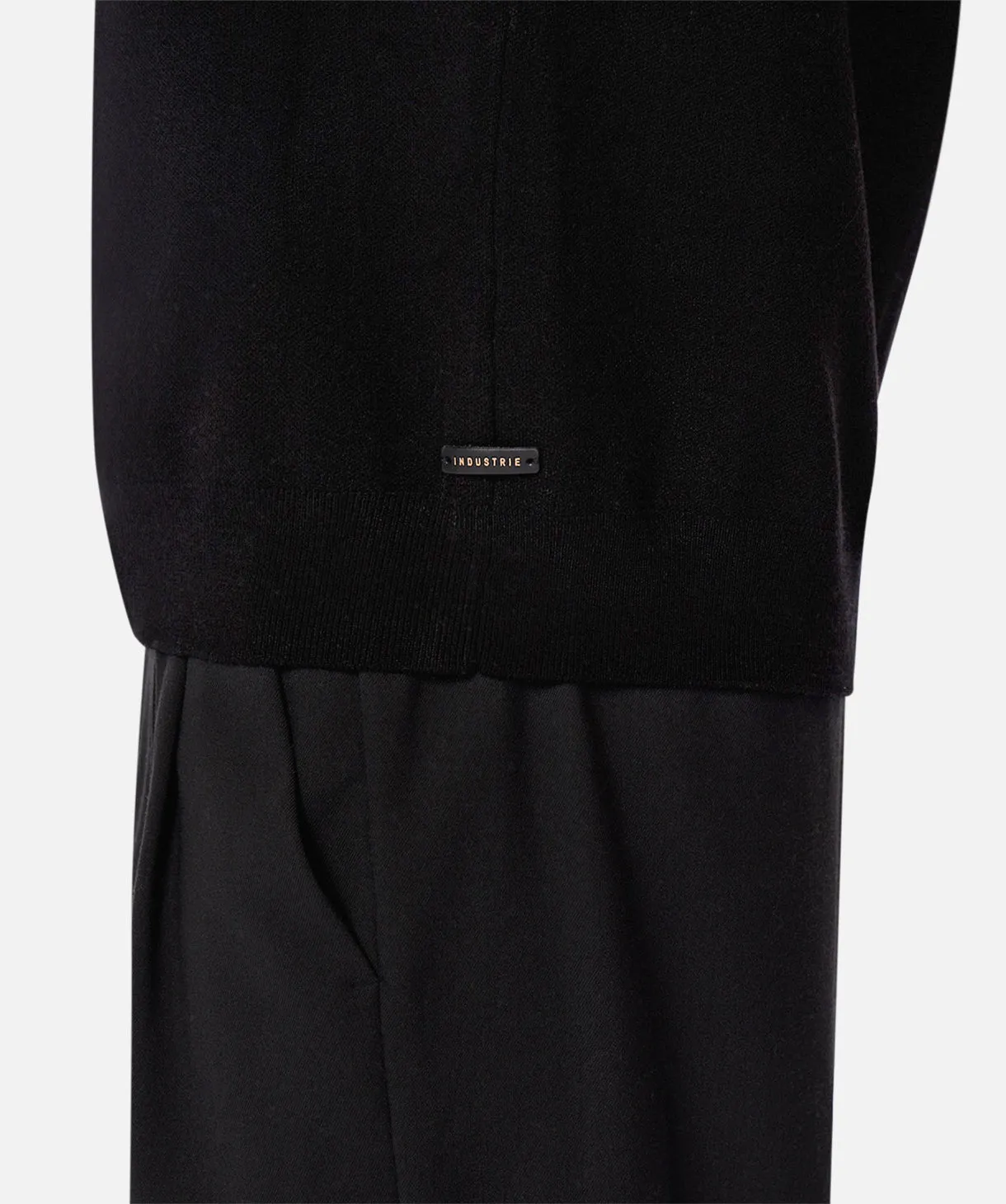 Wynslow Polo Sweater - Black