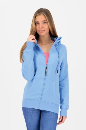 YasminAK A Hooded Sweat Jacket  Hellblau