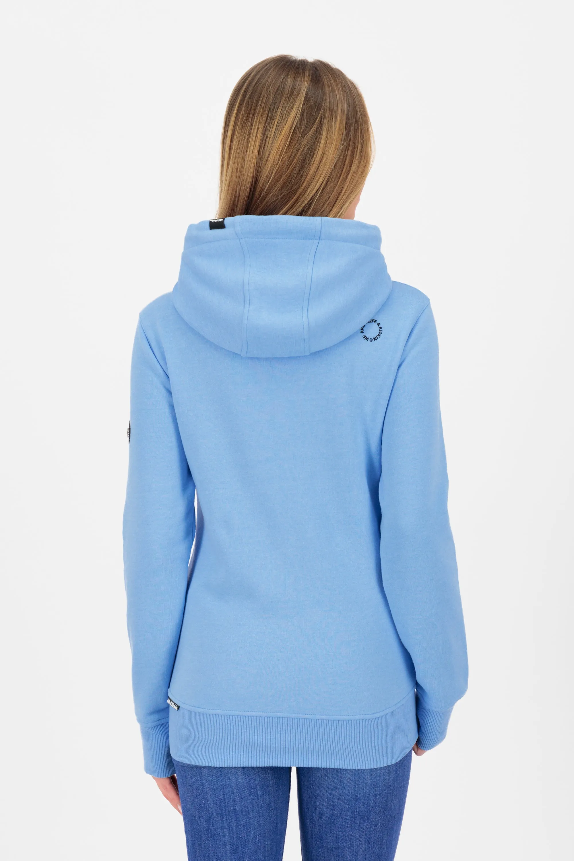 YasminAK A Hooded Sweat Jacket  Hellblau