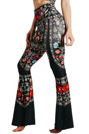 Yoga Democracy Rustica Printed Bell Bottoms